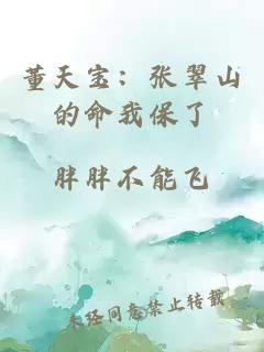 董天宝：张翠山的命我保了