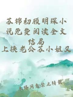 苏锦初顾明琛小说免费阅读全文结局