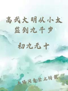 高武大明从小太监到九千岁