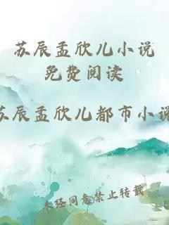 苏辰孟欣儿小说免费阅读