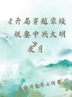 《开局穿越崇祯，朕要中兴大明》
