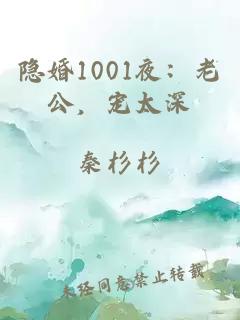 隐婚1001夜：老公，宠太深